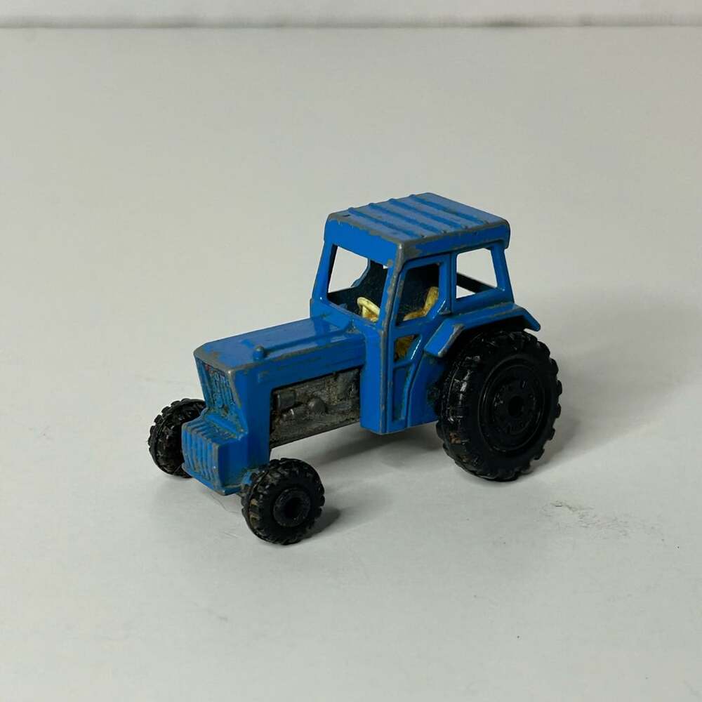 Matchbox Superfast No. 46 Ford Tractor Blue Die-Cast 1978